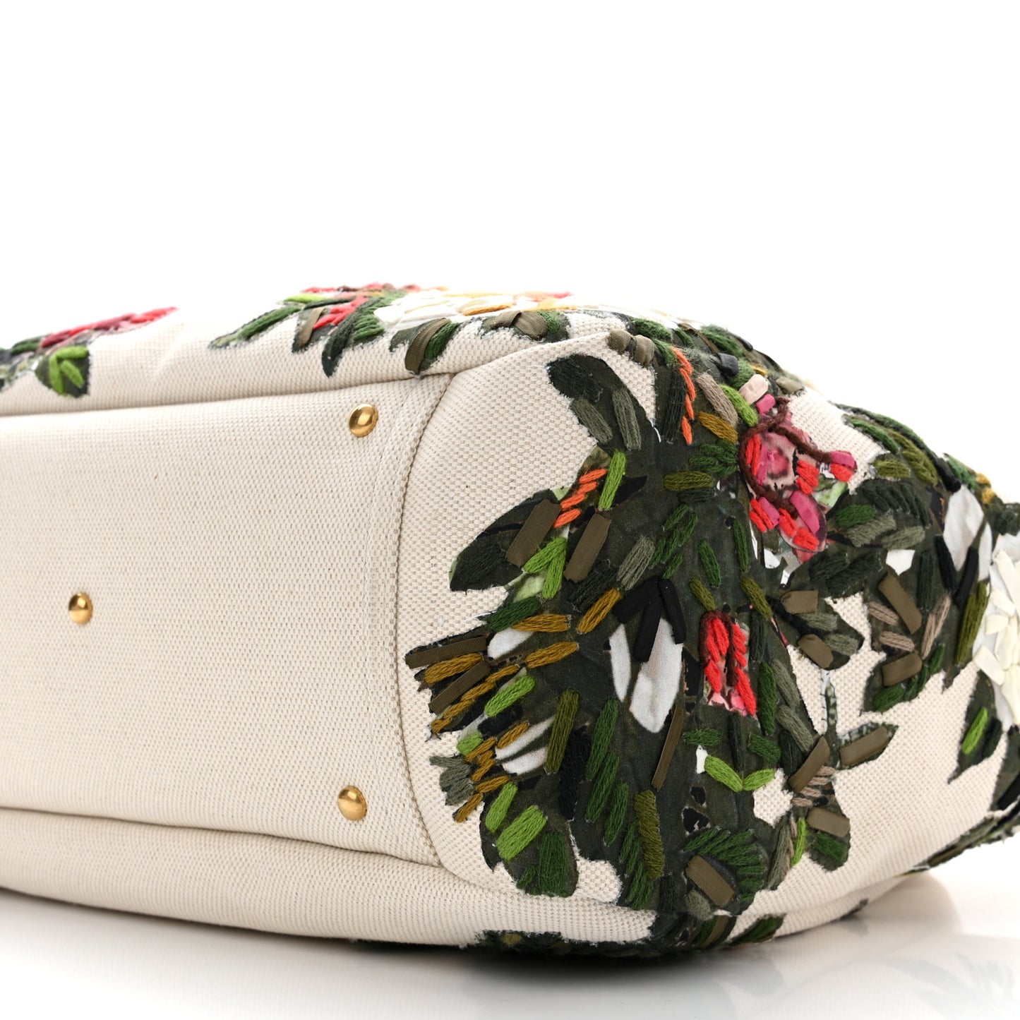 Canvas Atelier Floral Medium Tote Bag