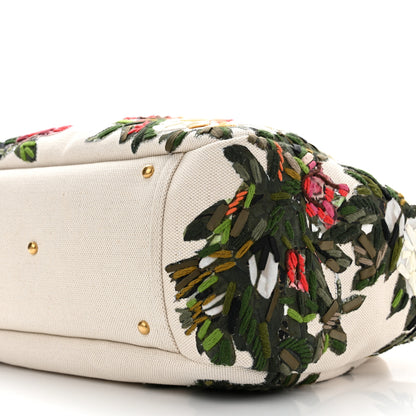 Valentino Garavani Canvas Atelier Floral Medium Tote Bag 10 of 10