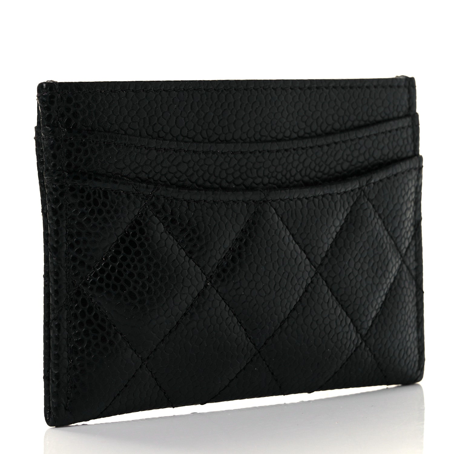 Chanel Caviar Quilted Card Holder Black 3 of 11