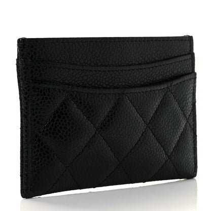 Chanel Caviar Quilted Card Holder Black 3 of 11