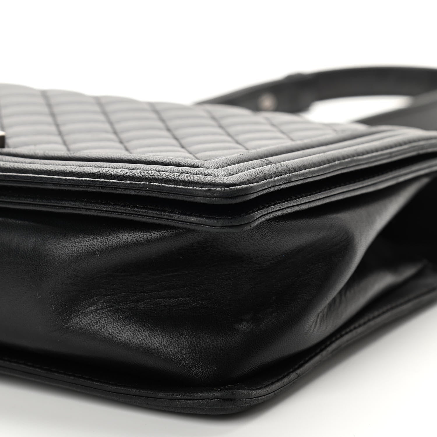 Chanel Lambskin Quilted New Medium Boy Flap Black 12 of 12