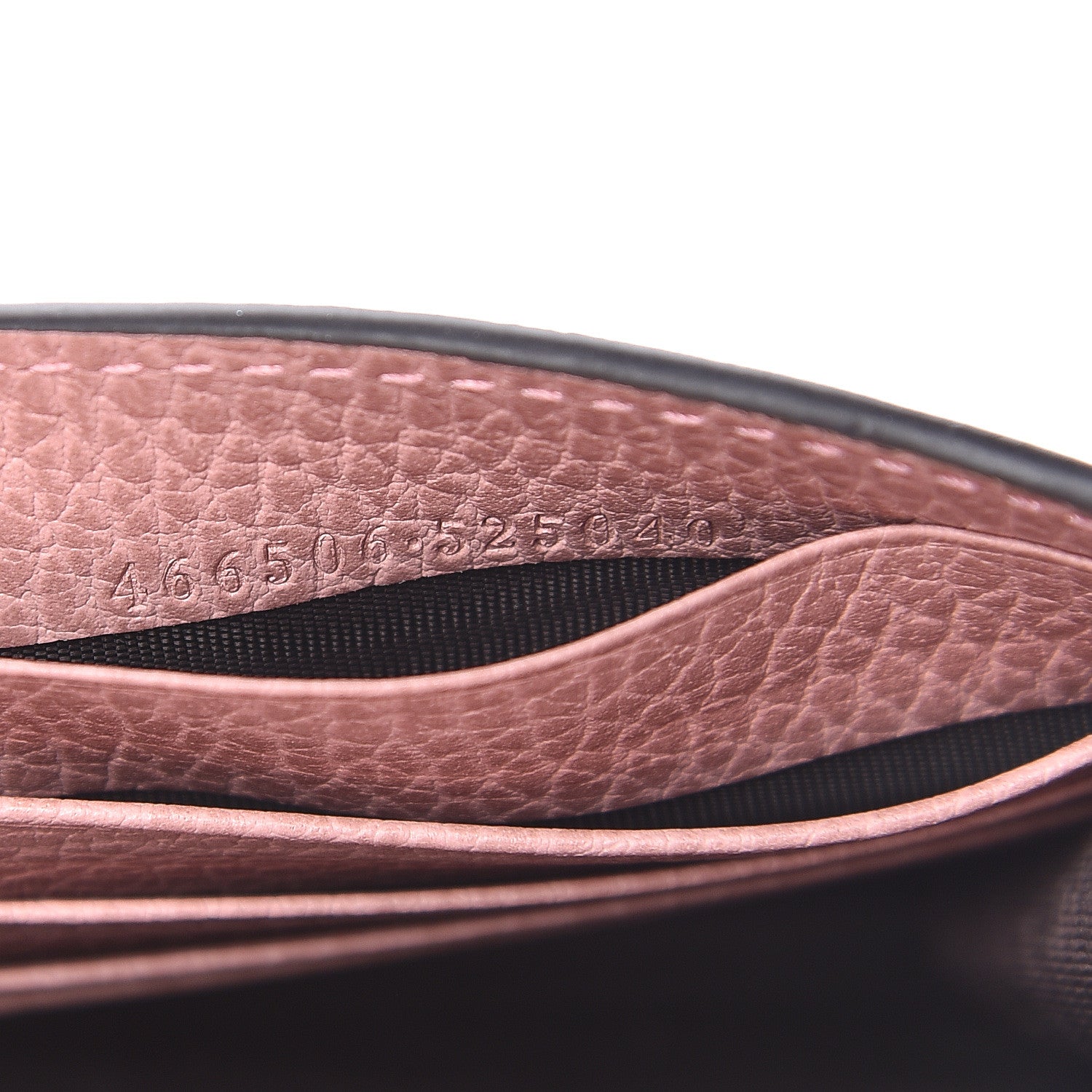 Gucci Dollar Calfskin Medium Betty Chain Wallet Soft Pink 9 of 10