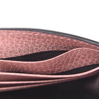 Gucci Dollar Calfskin Medium Betty Chain Wallet Soft Pink 9 of 10