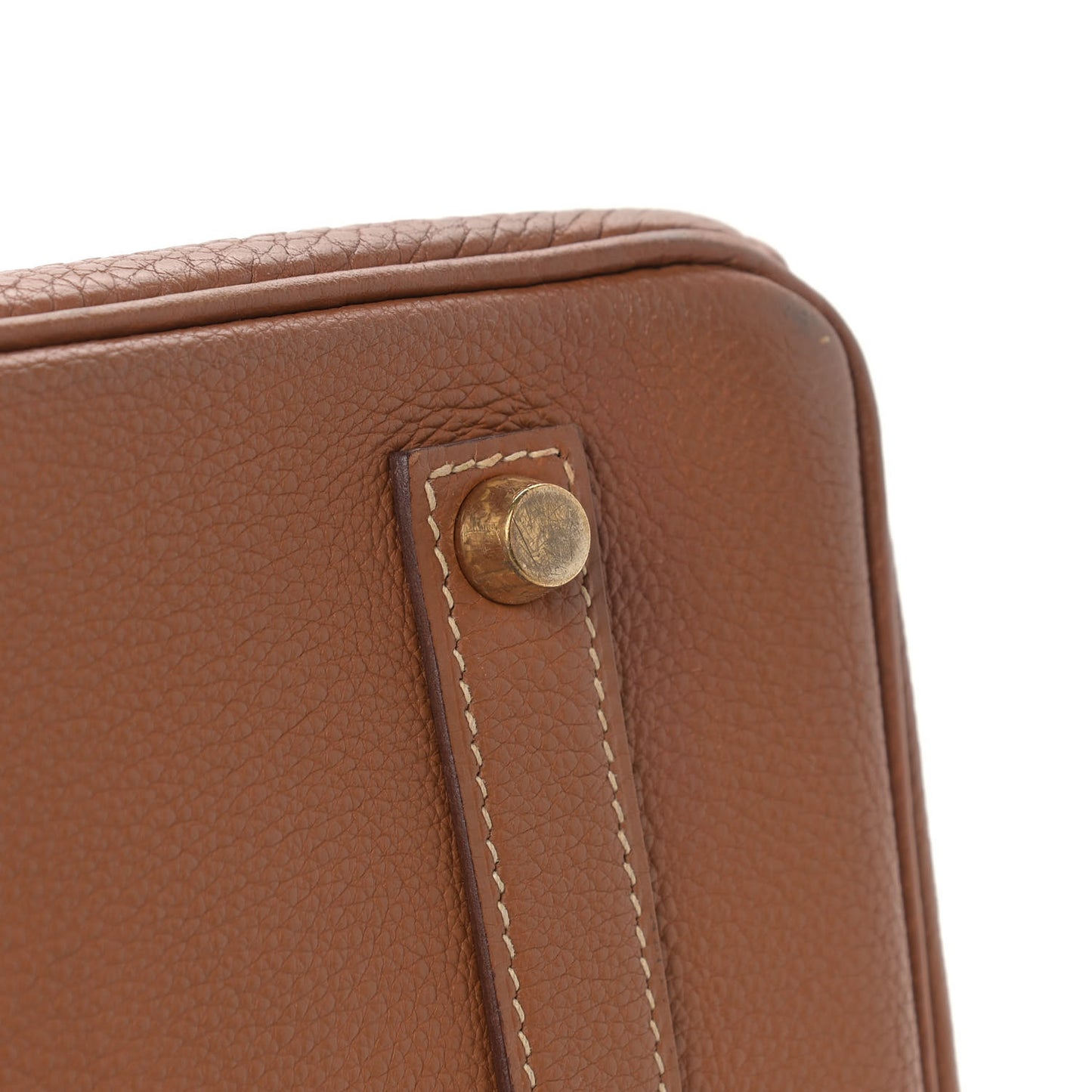 Taurillon Clemence Birkin 35 Gold