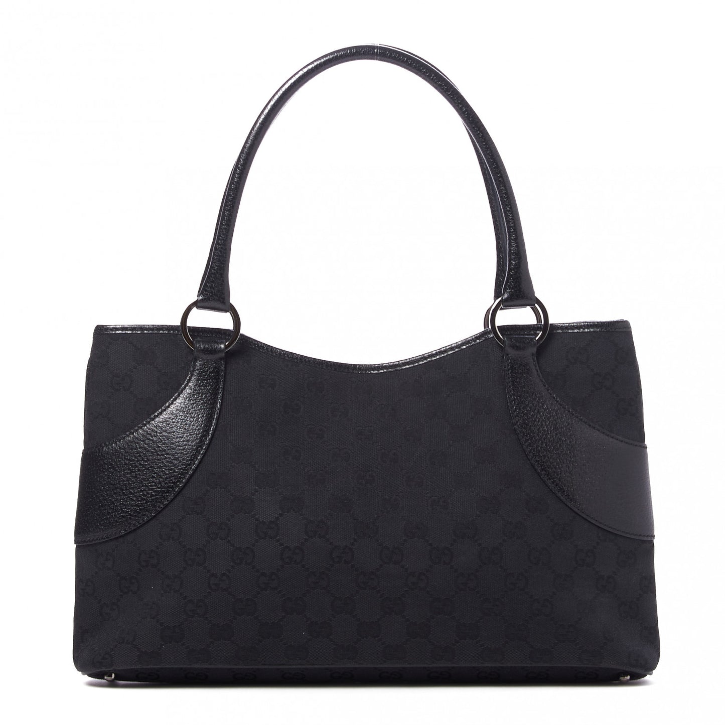 Monogram Shoulder Bag Black