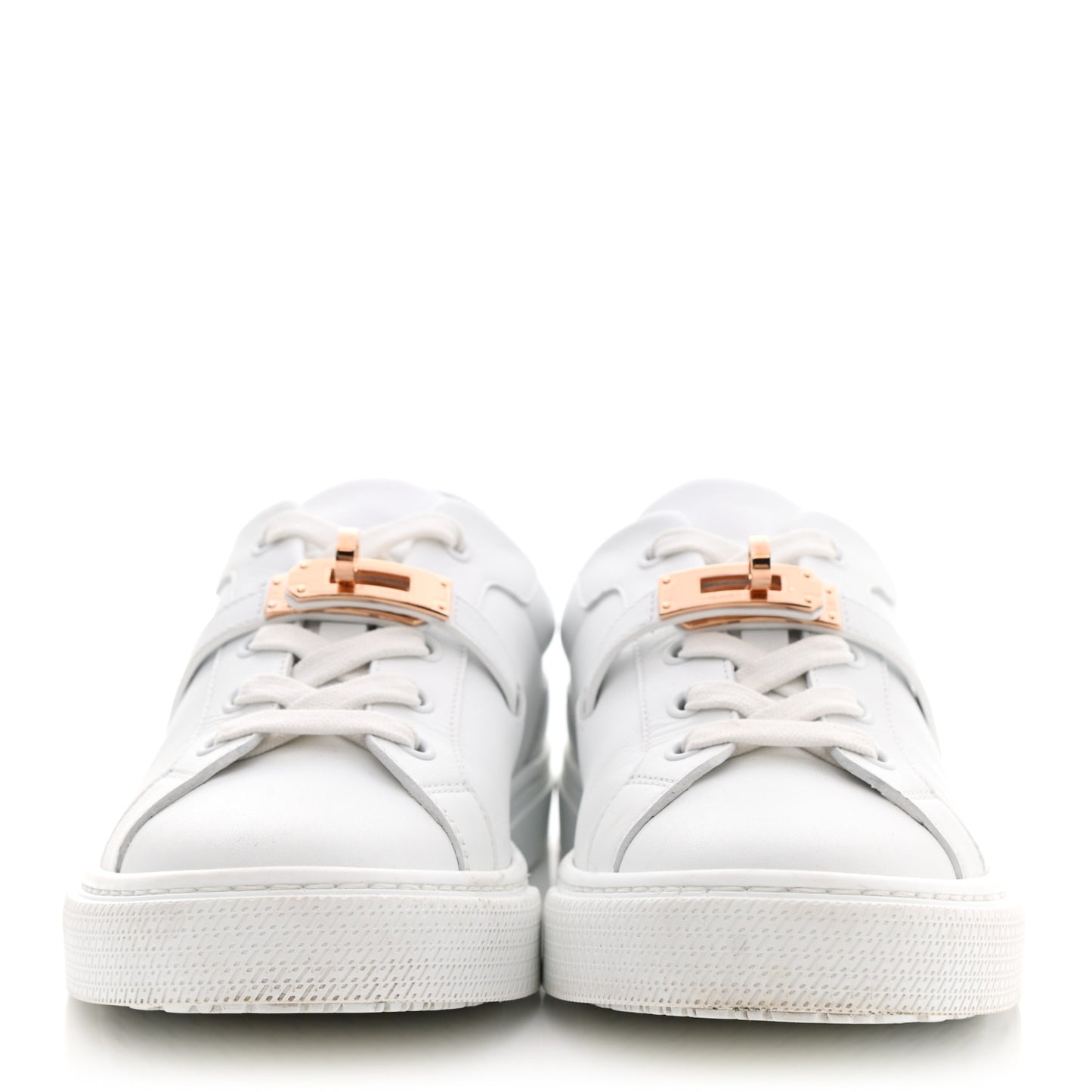 Calfskin Day Sneakers 37 White