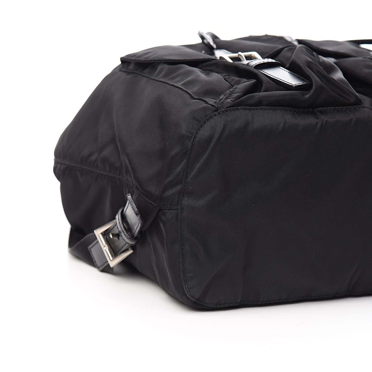 Nylon Vela Medium Backpack Black