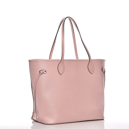 Louis Vuitton Epi Neverfull MM Rose Ballerine 8 of 23