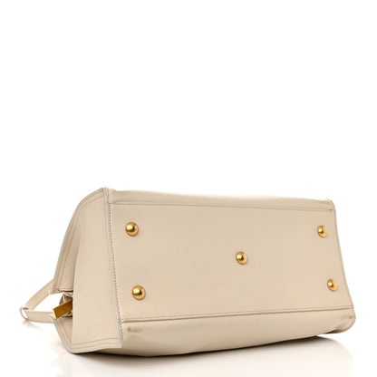 Saint Laurent Calfskin Small Classic Y Cabas Beige 4 of 16