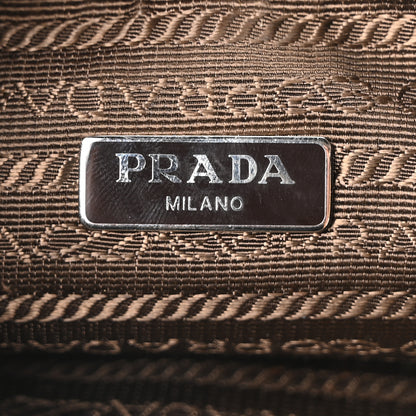 Prada Nylon Re-Edition 2005 Shoulder Bag Cacao 6 of 10