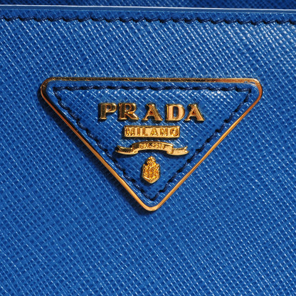 Prada Saffiano Lux Medium Tote Cobalto 6 of 9