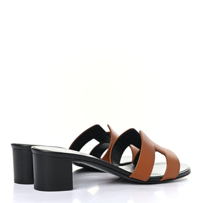 Hermes Epsom Oasis Sandals 36 Gold 4 of 9