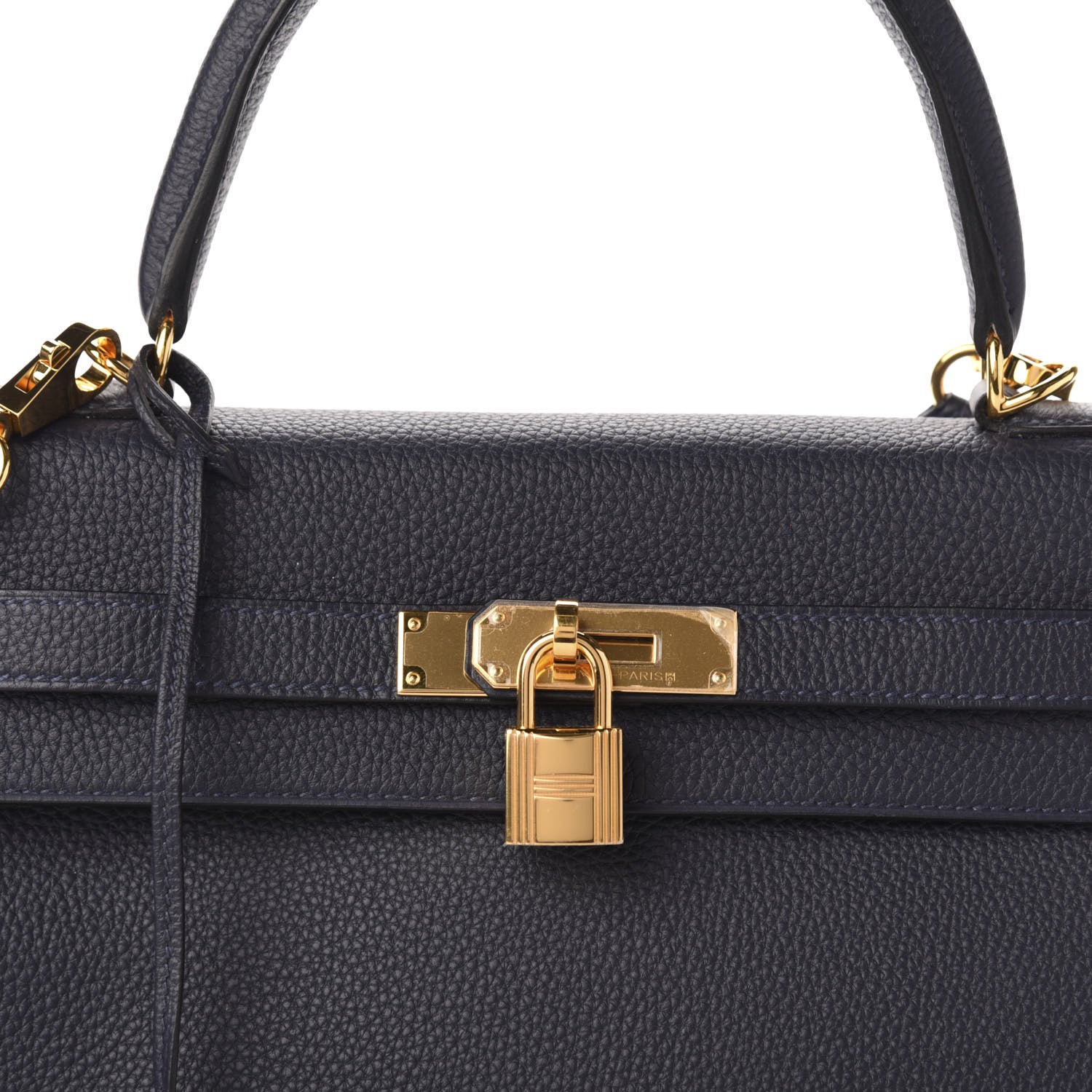 Hermes Togo Kelly Retourne 35 Bleu Nuit 12 of 12