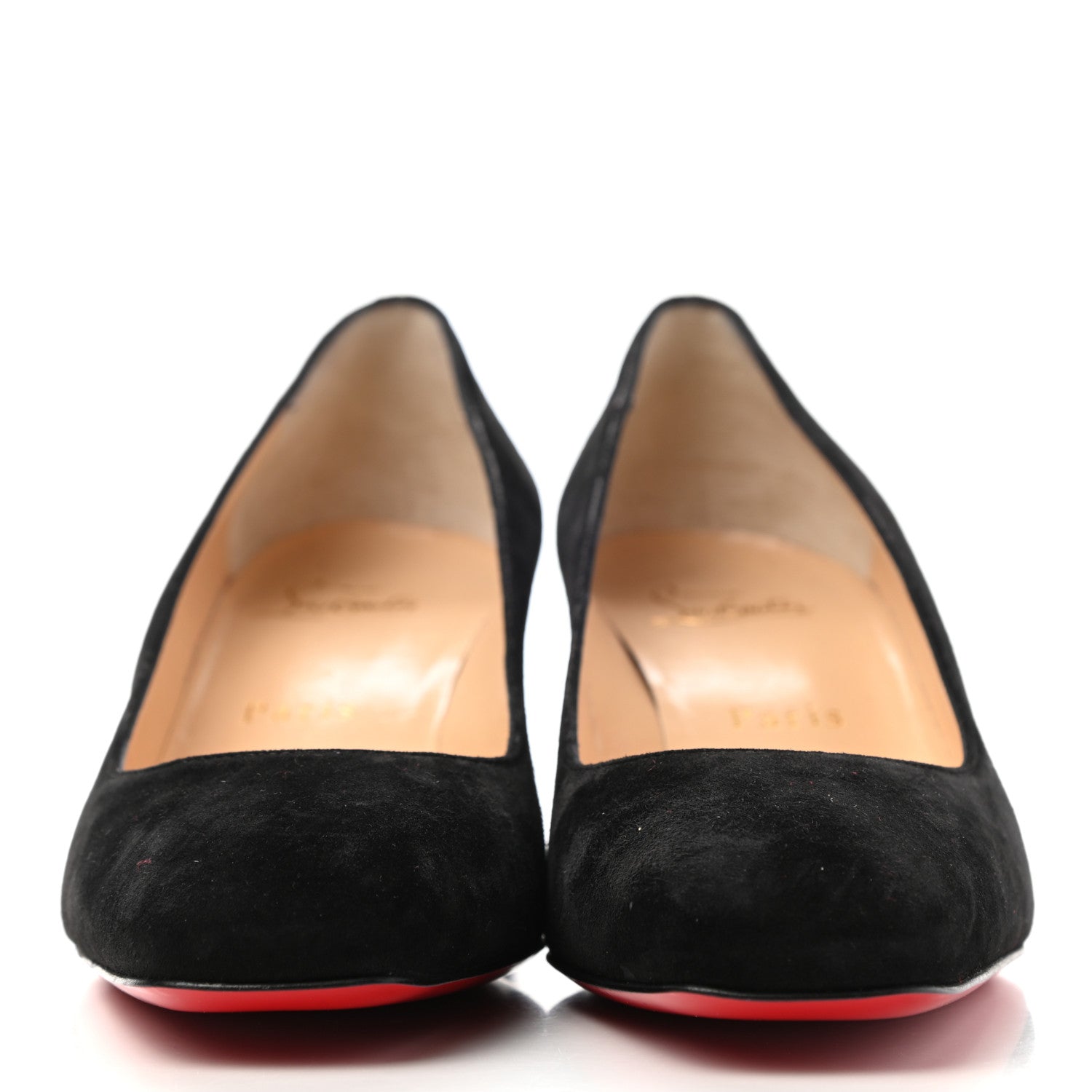 Christian Louboutin Veau Velours Donna Studs 55 Pumps 35.5 Black 2 of 9