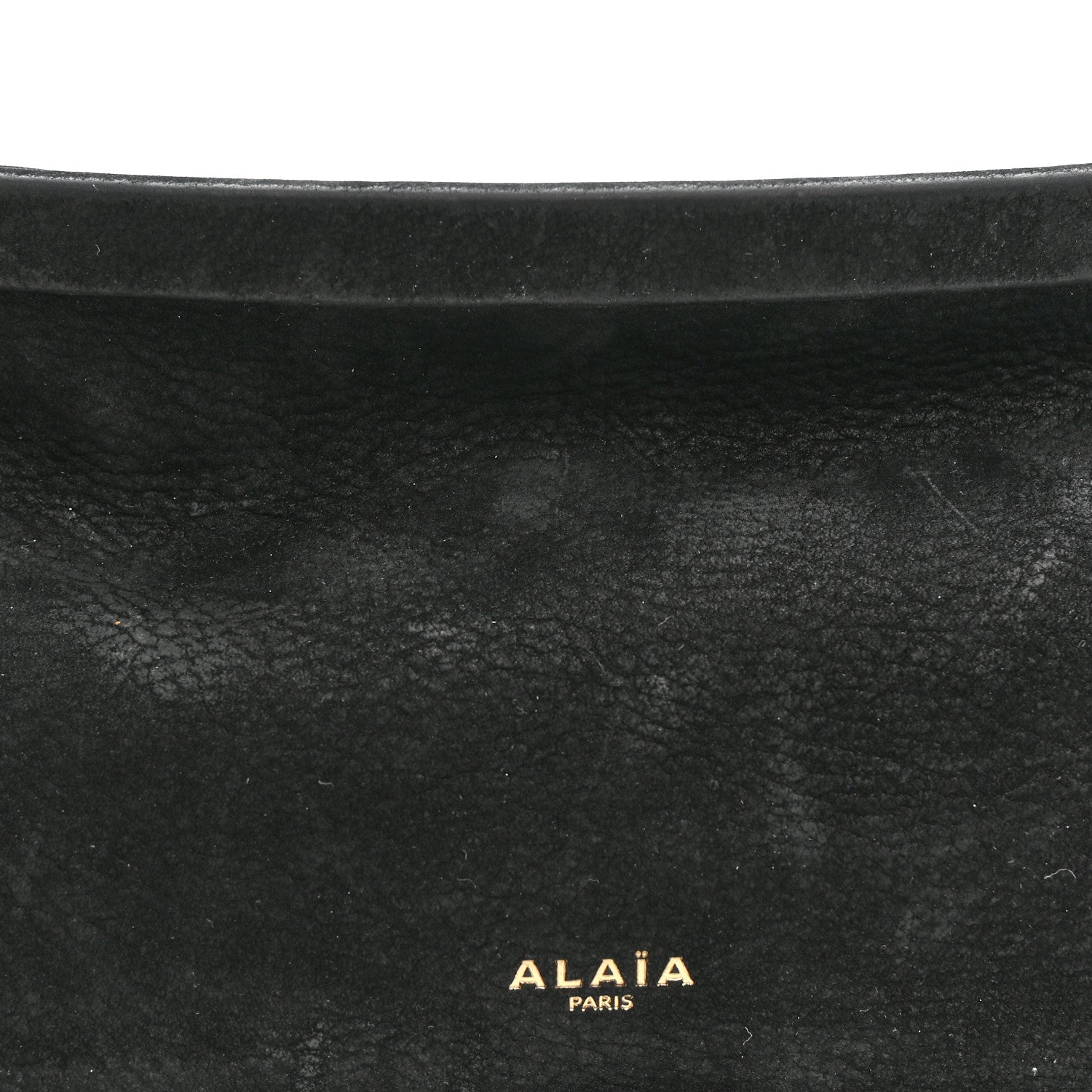 Alaia Suede Le Click East West Small Bag Black 7 of 9