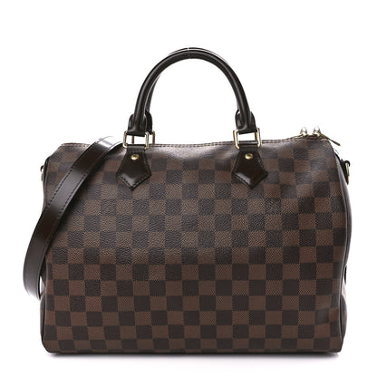 Louis Vuitton Damier Ebene Speedy Bandouliere 30 1 of 13