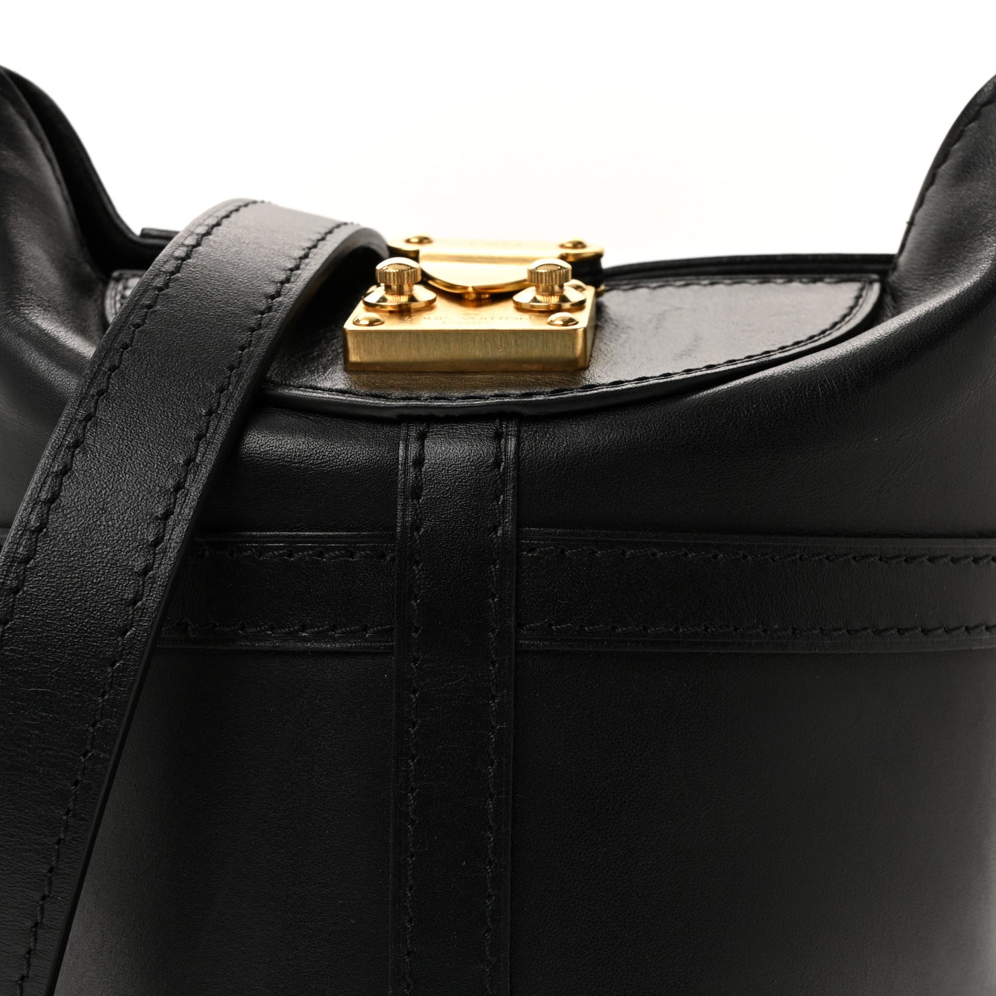 Calfskin Duffle Bag Black