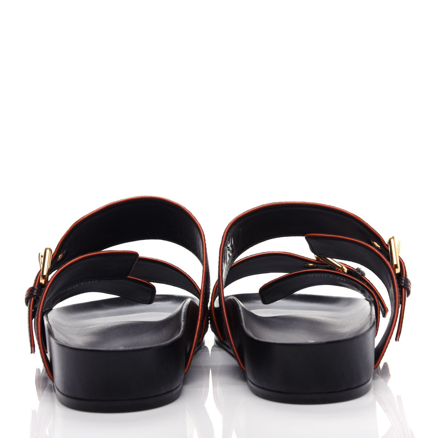 Catogram Bom Dia Flat Mule 40 Black Marron