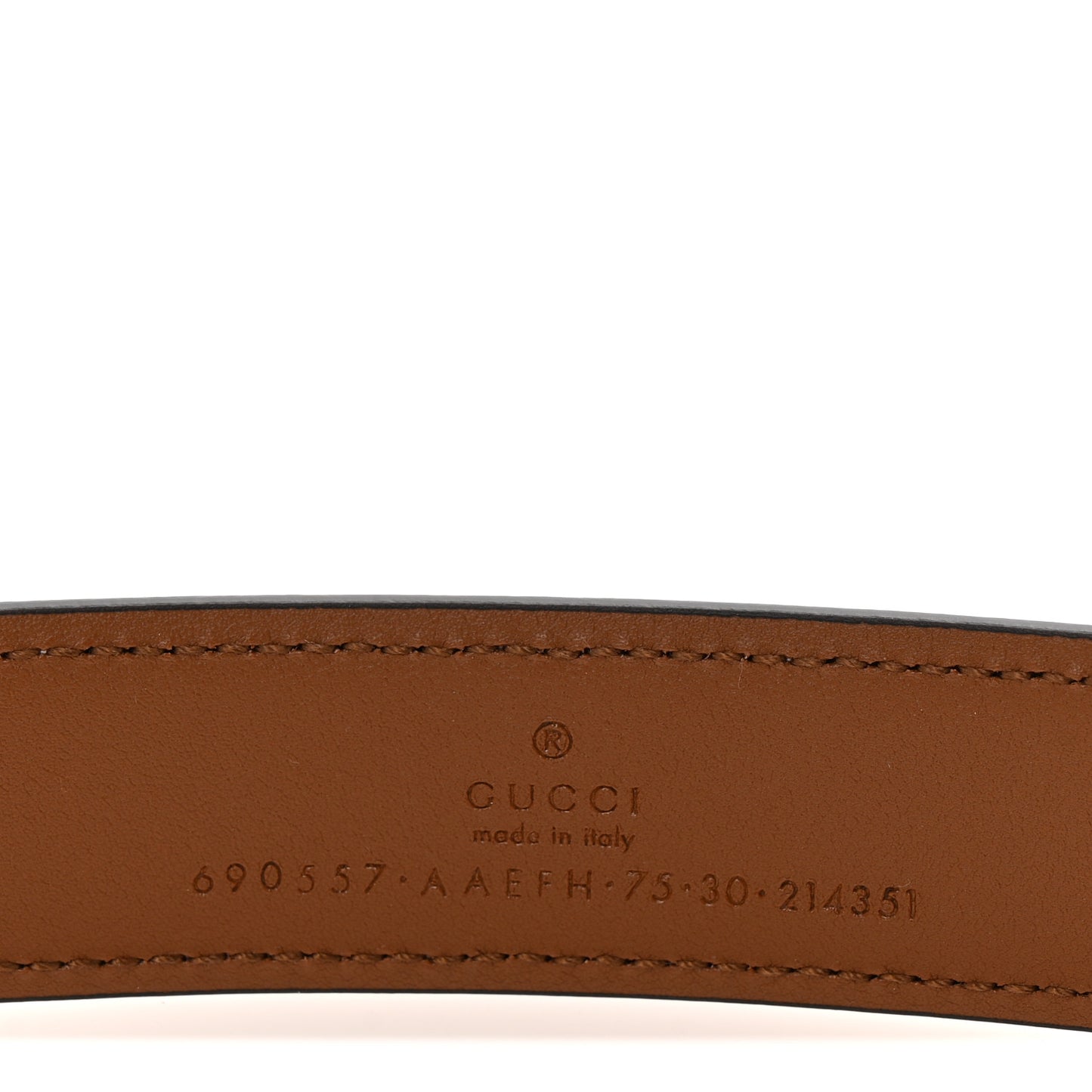 Ciny Lux Calfskin Blondie 30mm Belt 75 30 Blondie Cognac