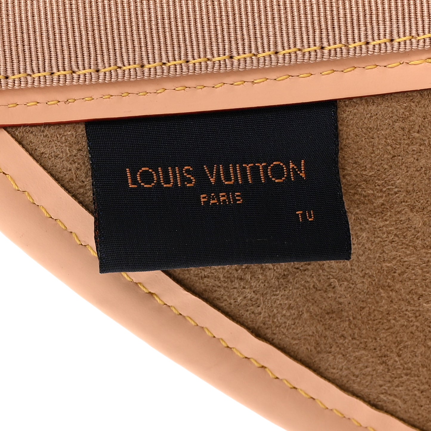 Calfskin Raffia Monogram Strawgram Visor Natural