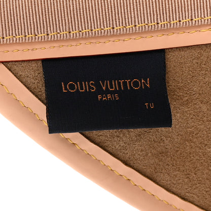 Louis Vuitton Calfskin Raffia Monogram Strawgram Visor Natural 8 of 10
