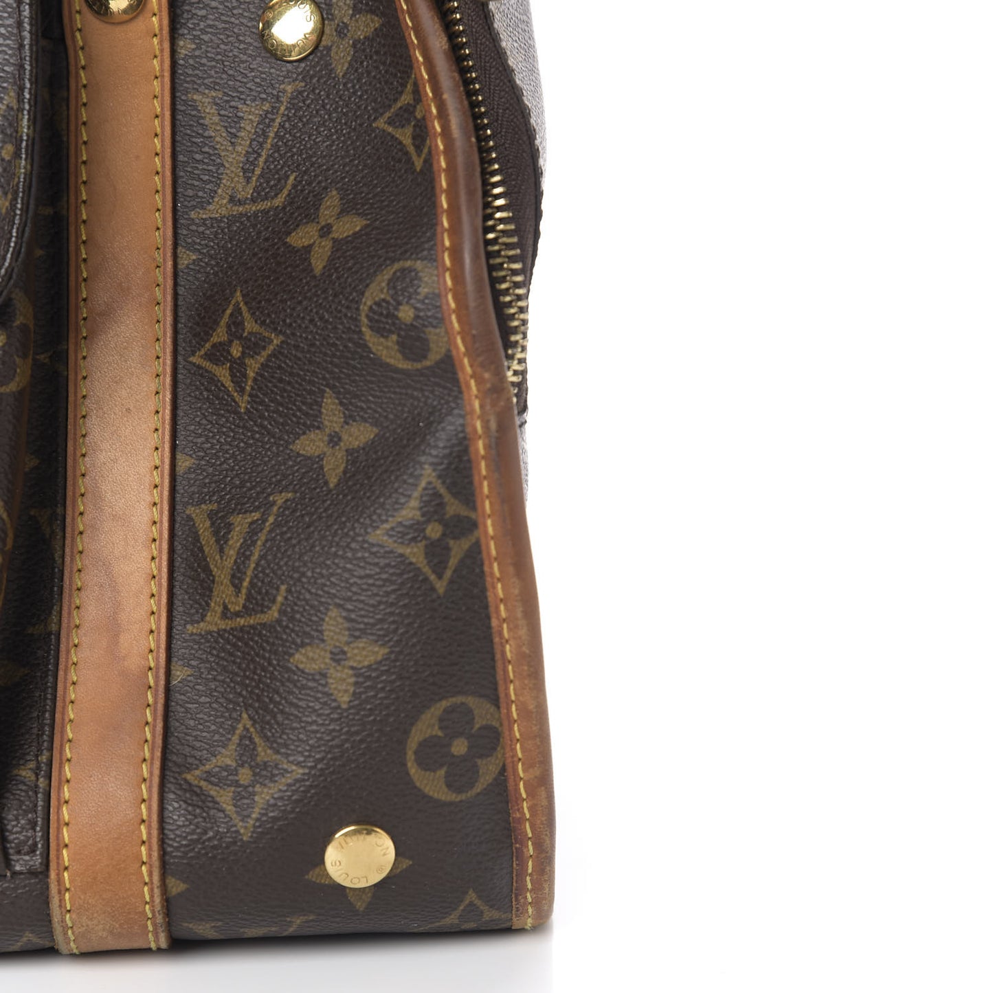 Monogram Baxter PM Dog Pet Carrier