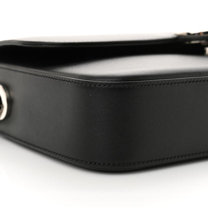 Gucci Senna Calfskin Petite GG Top Handle Shoulder Bag Black 9 of 10