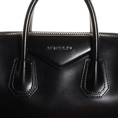 Givenchy Shiny Lord Calfskin Medium Antigona Black 13 of 13