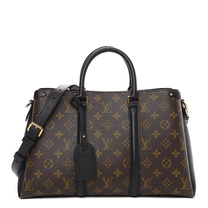 Louis Vuitton Monogram Soufflot MM Black 1 of 9