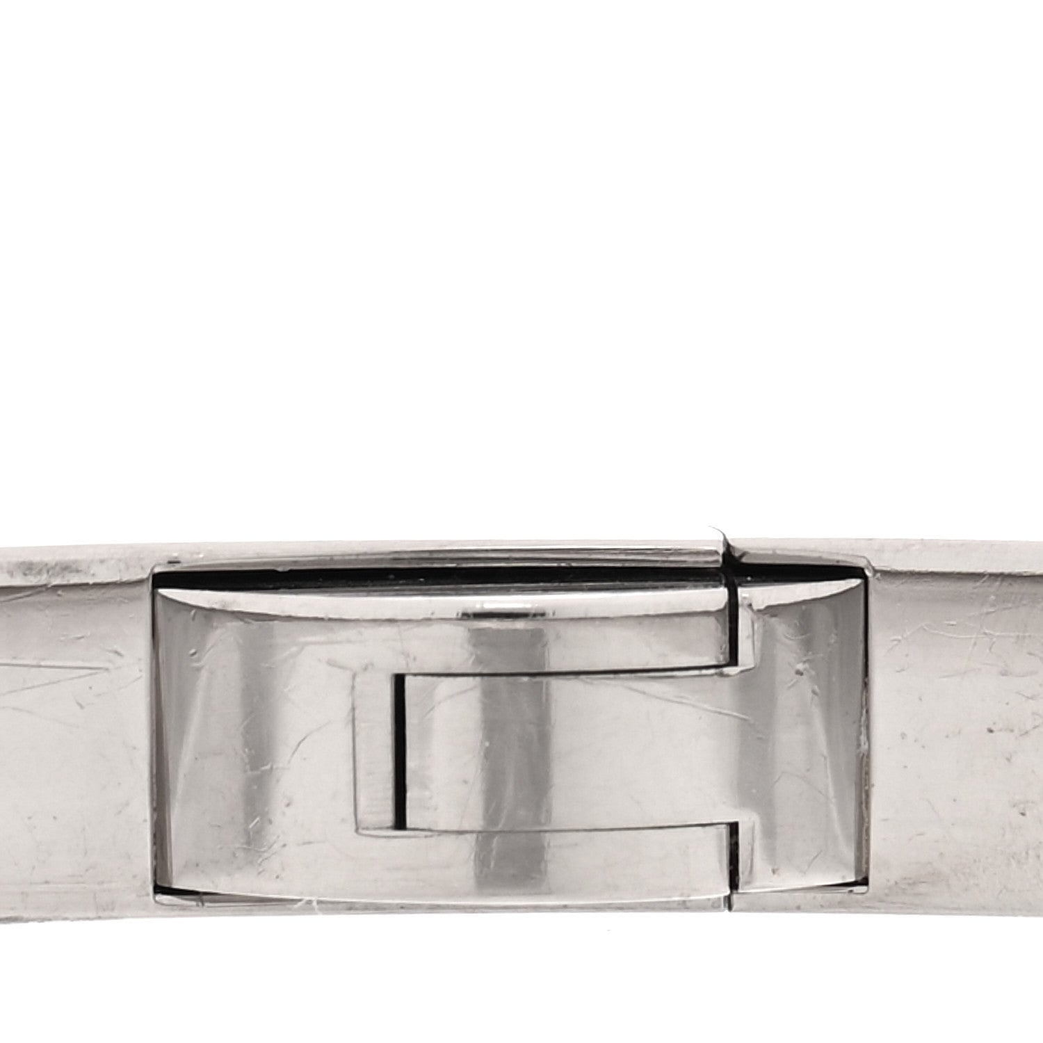 Cartier 18K White Gold Small LOVE Bracelet 17 6 of 7