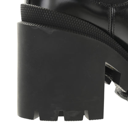 Gucci Calfskin Crystal GG Trip Chelsea Ankle Boots 36.5 Black 11 of 14