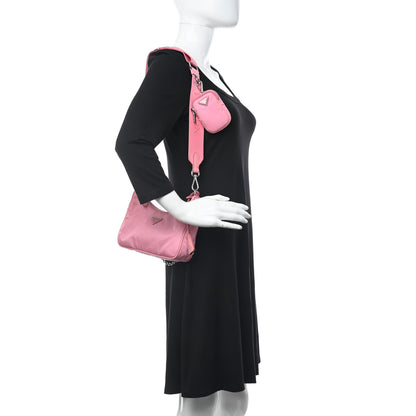 Prada Nylon Re-Edition 2005 Shoulder Bag Begonia 2 of 16