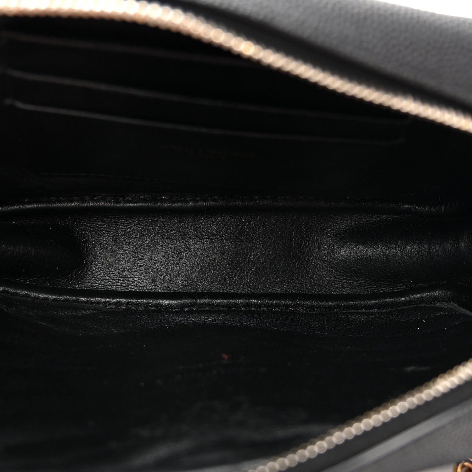 Saint Laurent Grain De Poudre Matelasse Monogram Mini Lou Camera Bag Black 5 of 10