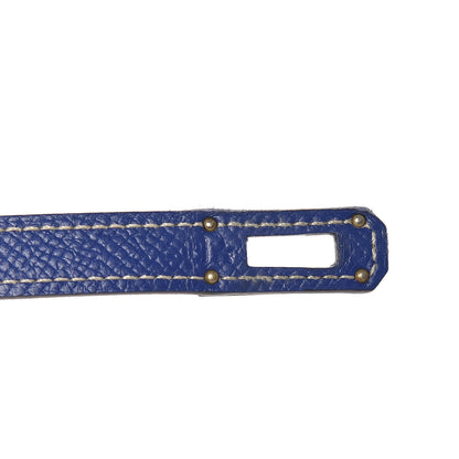 Hermes Epsom Kelly Longue Wallet Bleu Electrique Bleu Izmir 7 of 9