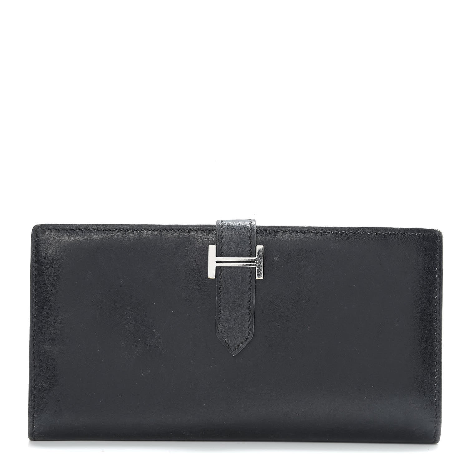 Hermes Box Bearn Wallet Black 1 of 14