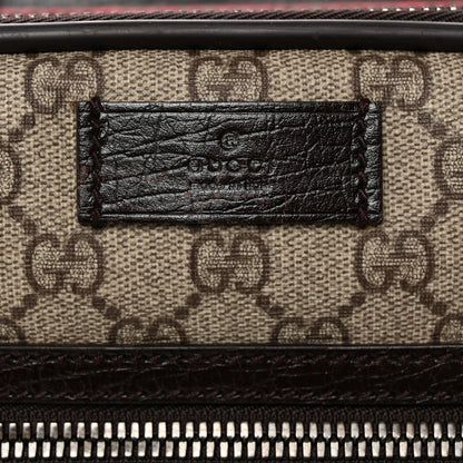 Gucci GG Plus Monogram Small Web Trolley Brown 5 of 13