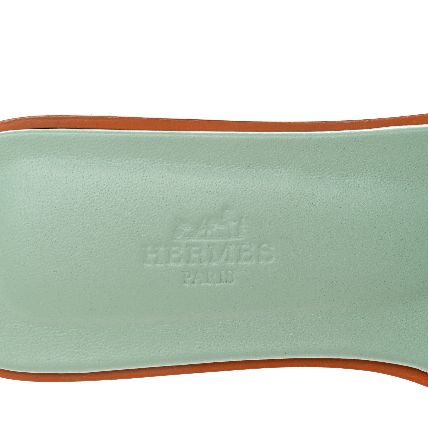 Hermes Suede Goatskin Oran Sandals 37 Rose Sorbet 7 of 9