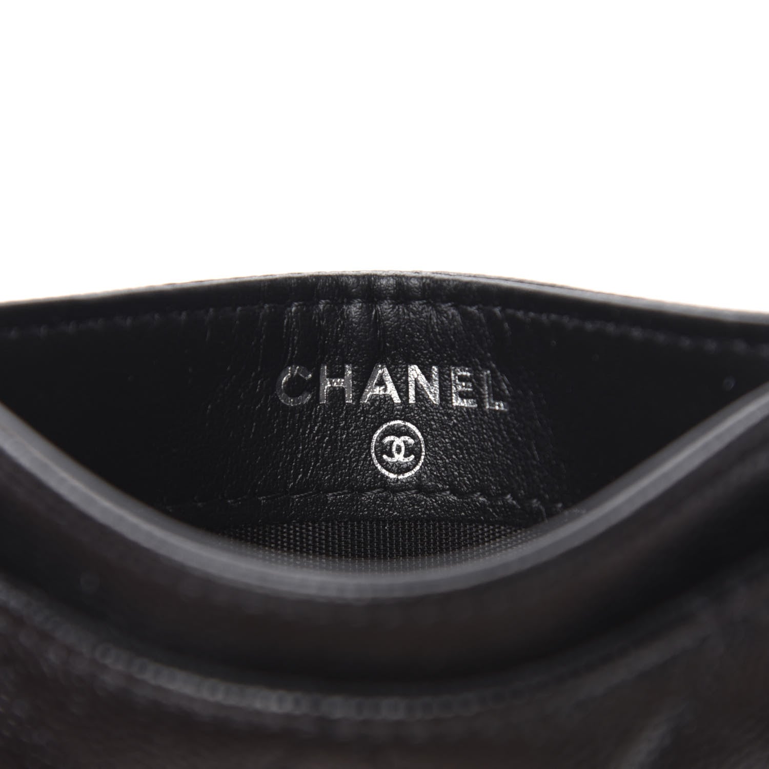 Chanel Caviar Quilted My Everything Card Holder Black 6 of 9