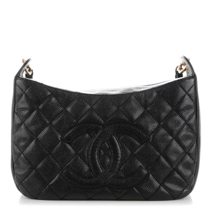 Chanel Caviar Quilted Hobo Black 1 of 7