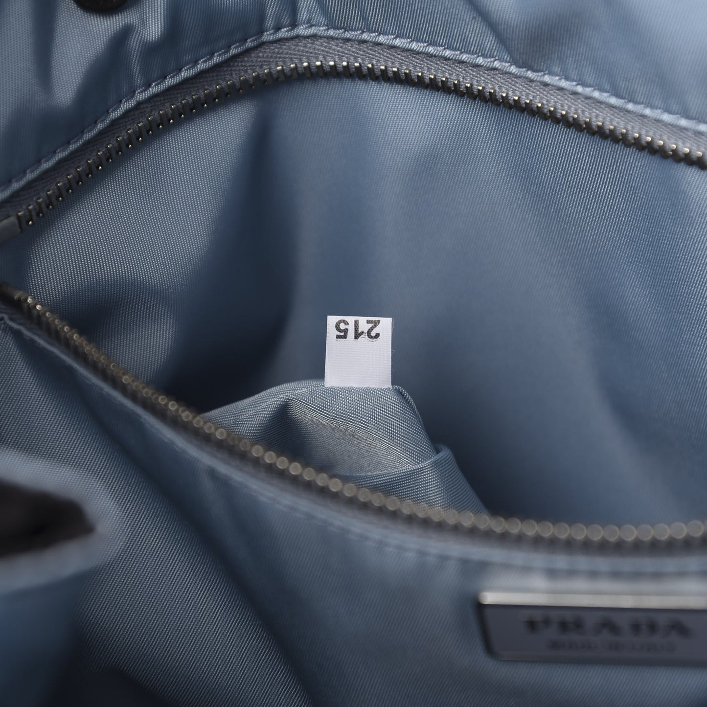 Tessuto Nylon Etiquette Studded Tote Black Astrale