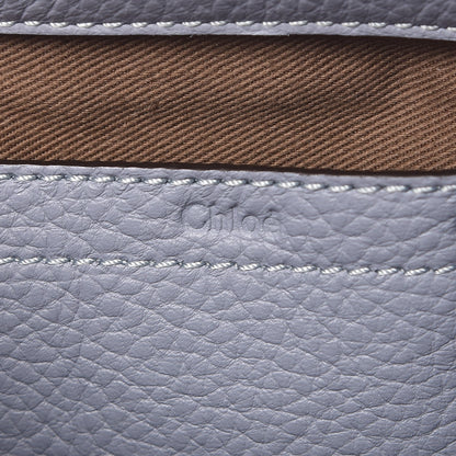 Chloe Calfskin Mini Marcie Round Crossbody Bag Washed Blue 7 of 8