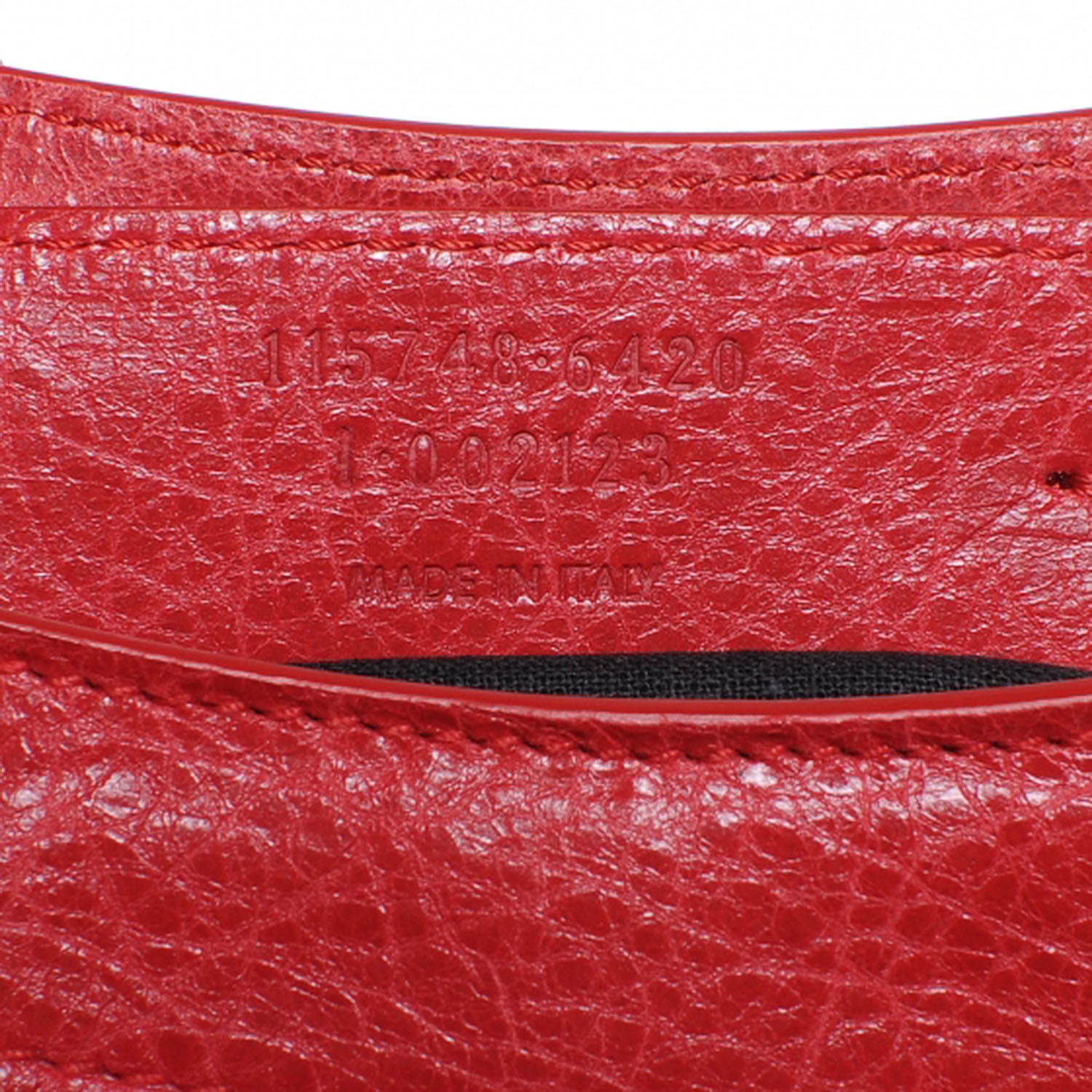 Balenciaga Agneau City Rouge Cardinal 7 of 8