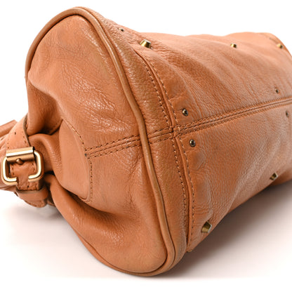 Chloe Calfskin Medium Paddington Satchel Tan 9 of 10