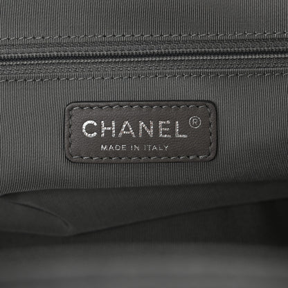 Chanel Calfskin Ultra Stitch Bowler Black 6 of 10