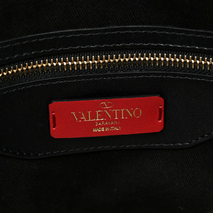 Valentino Garavani Vitello Lovestud Shoulder Bag Black 6 of 19