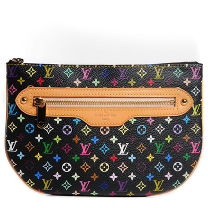 Louis Vuitton Monogram Multicolor Pochette Plate GM Black 1 of 8
