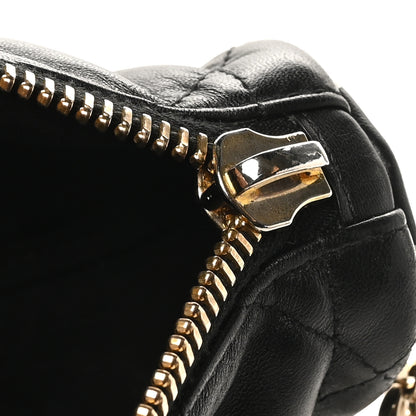 Christian Dior Lambskin Cannage Small Dior Vibe Hobo Bag Black 10 of 11
