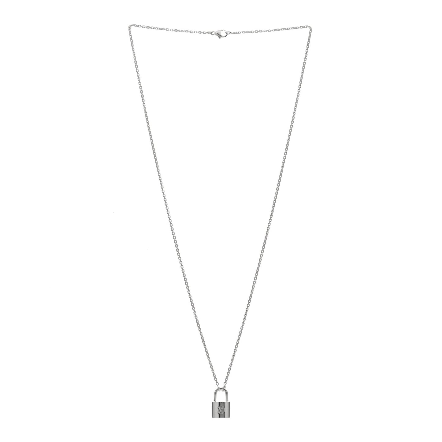 Sterling Silver Lockit Necklace