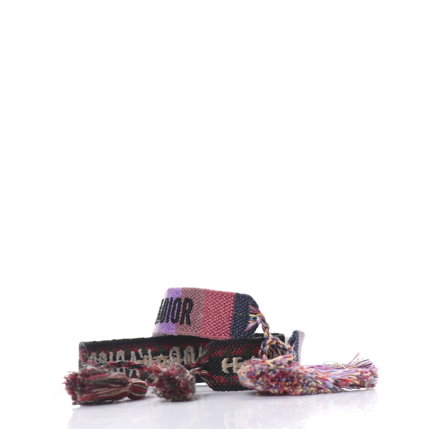 Woven Cotton J'Adior Friendship Bracelet Set Multicolor