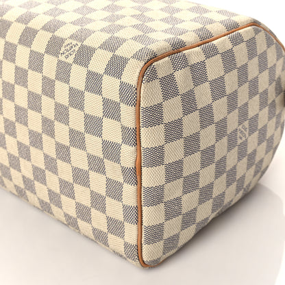 Louis Vuitton Damier Azur Speedy 30 9 of 9